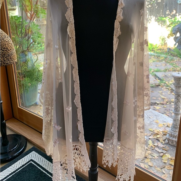 Martin McCrea 2 Piece Slip Dress + Shawl - Picture 3 of 8